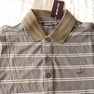 Michael Kors Men's Lux Polo Shirt NEW Size Medium